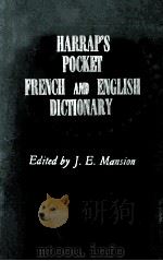 HARRAP‘S POCKET FRENCH AND ENGLISH DICTIONARY   1951  PDF电子版封面    R.P. JAGO 