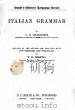 ITALIAN GRAMMAR（1915 PDF版）