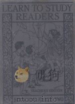 MANUAL OF DIRECTIONS FOR THE LEARN TO STUDY READERS BOOK ONE（1924 PDF版）