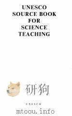 UNESCO SOURCE BOOK FOR SCIENCE TEACHING   1956  PDF电子版封面     