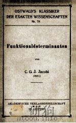 FUNKTIONALDETERMINANTEN（1896 PDF版）