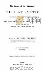 THE ATLANTIC VOLUME II   1877  PDF电子版封面    C. WYVILLE THOMSON 
