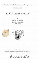 RINGS AND IDEALS   1948  PDF电子版封面    NEAL H. MCCOY 