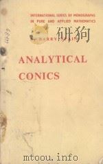 ANALYTICAL CONICS（1957 PDF版）