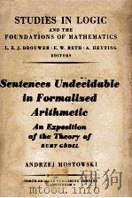 SENTENCES UNDECIDABLE IN FORMALIZED ARITHMETIC（1952 PDF版）