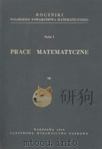 PRACE MATEMATYCZNE III   1959  PDF电子版封面     