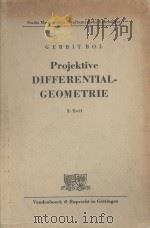PROJEKTIVE DIFFERENTIALGEOMETRIE TEIL 2（1954 PDF版）