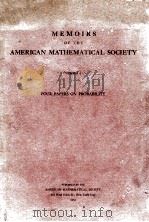 MEMOIRS OF THE AMERICAN MATHEMATICAL SOCIETY NUMBER 6     PDF电子版封面    K.L. CHUNG AND W.H.J. FUCHS 