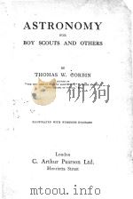 ASTRONOMY FOR BOY SCOUTS AND OTHERS（1920 PDF版）