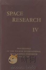 SPACE RESEARCH IV   1964  PDF电子版封面    P. MULLER 