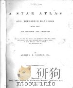 A STAR ATLAS AND REFERENCE HANDBOOK   1927  PDF电子版封面    ARTHUR P. NORTON 