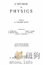 A TEXT-BOOK OF PHYSICS FIFTH EDITION（1921 PDF版）