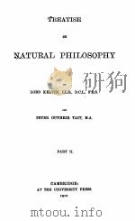 TREATISE ON NATURAL PHILOSOPHY PART II（1912 PDF版）