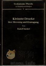 KLEINSTE DRUCKE   1950  PDF电子版封面    RUDOLF JAECKEL 