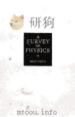 A SURVEY OF PHYSICS FOR COLLEGE STUDENTS REVISED EDITION   1936  PDF电子版封面    FREDERICK A. SAUNDERS 