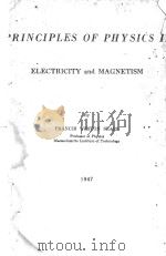 PRINCIPLES OF PHYSICS II ELECTRICITY AND MAGNETISM   1947  PDF电子版封面     