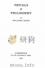 PHYSICS AND PHILOSOPHY（1946 PDF版）