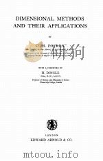 DIMENSIONAL METHODS AND THEIR APPLICATIONS   1953  PDF电子版封面    C.M. FOCKEN 