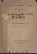 BULLETIN OF THE NATIONAL RESEARCH COUNCIL   1926  PDF电子版封面     