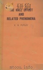 THE HALL EFFECT AND RELATED PHENOMENA（1960 PDF版）