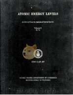 ATOMIC ENERGY LEVELS AS DERIVED FROM THE ANALYSES OF OPTICAL SPECTRA VOLUME I   1949  PDF电子版封面    CHARLOTTE E. MOORE 