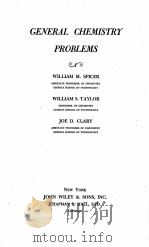 GENERAL CHEMISTRY PROBLEMS（ PDF版）