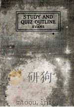 STUDY AND QUIZ OUTLINE ARRANGED PRIMARILY TO ACCOMPANY（1923 PDF版）