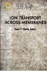 ION TRANSPORT ACROSS MEMBRANES（ PDF版）