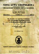 DIE ADSORPTION VON ORGANISCHEN VERBINDUNGEN AN DER TRENNUNGSFLACHE METALL/ELEKTROLYTLOSUNG UND IHRE   1957  PDF电子版封面    A.N. FRUMKIN 