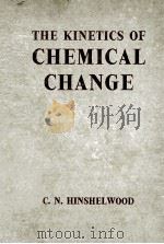 THE KINETICS OF CHEMICAL CHANGE（1940 PDF版）