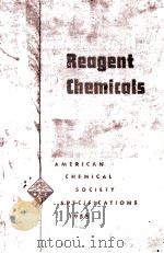 REAGENT CHEMICALS   1955  PDF电子版封面     