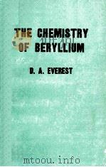 THE CHEMISTRY OF BERYLLIUM   1964  PDF电子版封面    D.A. EVEREST 