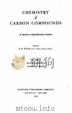 CHEMISTRY OF CARBON COMPOUNDS VOLUME V   1962  PDF电子版封面    E.H. RODD 