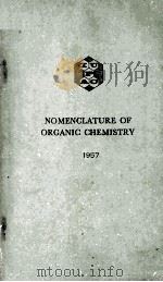 NOMENCLATURE OF ORGANIC CHEMISTRY（1958 PDF版）