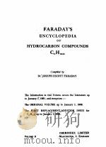 FARADAY ENCYCLOPEDIA HYDROCARBON COMPOUNDS C11H18-24 VOLUME 9   1949  PDF电子版封面     