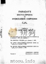 FARADAY‘S ENCYCLOPEDIA OF HYDROCARBON COMPOUNDS C10H16 VOLUME 6（1952 PDF版）