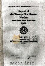 REPORT OF THE TWENTY-FIRST SESSION NORDEN 1960 PART XXII（1960 PDF版）