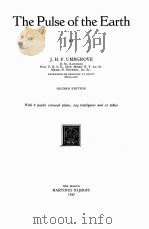 THE PULSE OF THE EARTH   1947  PDF电子版封面    J.H.F. UMBGROVE 