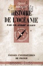 HISTOIRE DE L‘OCEANIE   1946  PDF电子版封面    ANDRE JULIEN 
