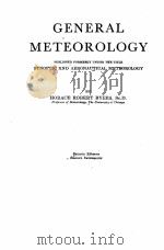 GENERAL METEOROLOGY SECOND EDITION     PDF电子版封面    HORACE ROBERT BYERS 