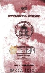 HINTS TO METEOROLOGICAL OBSERVERS EIGHTH EDITION（1924 PDF版）