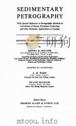 SEDIMENTARY PETROGRAPHY VOLUME I（1962 PDF版）