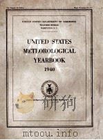 UNITED STATES METEOROLOGICAL YEARBOOK 1940   1942  PDF电子版封面     