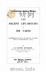 THE ANCIENT LIFE-HISTORY OF THE EARTH（ PDF版）