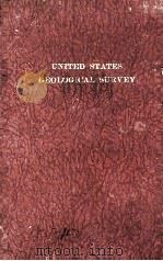 BULLETIN OF THE UNITED STATES GEOLOGICAL SURVEY NO. 151   1898  PDF电子版封面     