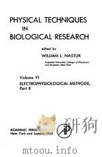 PHYSICAL TECHNIQUES IN BIOLOGICAL RESEARCH VOLUME VI（1963 PDF版）