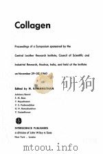 COLLAGEN   1962  PDF电子版封面    N. RAMANATHAN 
