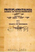 VITAMINE UND ANTIVITAMINE   1960  PDF电子版封面    ALFRED PONGRATZ 
