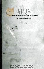PROCEEDINGS OF THE FOURTH INTERNATIONAL CONGRESS OF BIOCHEMISTRY VOLUME VI（1959 PDF版）