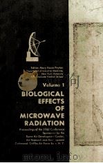 PROCEEDINGS OF THE FOURTH ANNUAL TRI-SERVICE CONFERENCE ON THE BIOLOGICAL EFFECTS OF MICROWAVE RADIA（1961 PDF版）